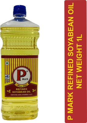 P Mark Mustard Oil P Mark Refined Oil Soyabean Oil Plastic Bottle(910 g)