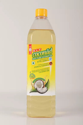 KLF coconad Coconut Oil Plastic Bottle(1 L)