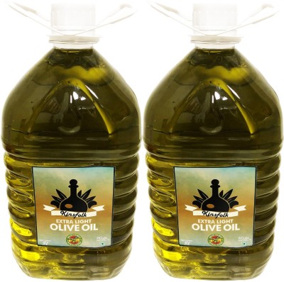 Kinsfolk EXTRA LIGHT (( Pack Of 2 )) Olive Oil Jar(2 x 2.5 L)