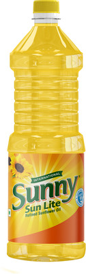 SUNNY Sunflower Oil Plastic Bottle(1 L)