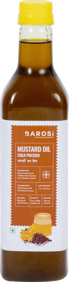 BAROSI Cold Pressed, Pristine Pure, Natural & Unrefined Mustard Oil PET Bottle(1000 ml)