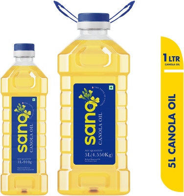 Sano Canola 5+1L Canola Oil PET Bottle(2 x 3 L)
