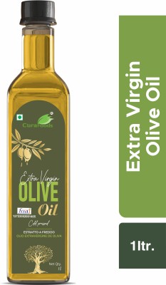 Cura OLIVE OIL 1 Ltr.| Maintain Cholestrol Level & Prevents In Various Heart Diseases Olive Oil Plastic Bottle(1 L)