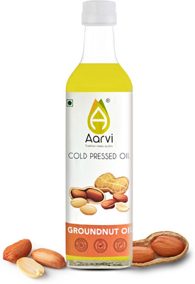 AARVI GROUNDNUT OIL 500 ML Groundnut Oil PET Bottle(500 ml)