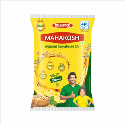 Mahakosh Refined Soyabean Oil Pouch(750 g)