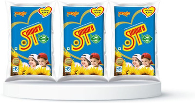 Sunpure Sunflower Oil Vacuum Pack(3 x 880 g)
