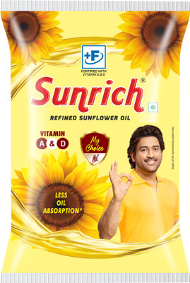 Sunrich Refined Sunflower Oil Pouch(800 g)