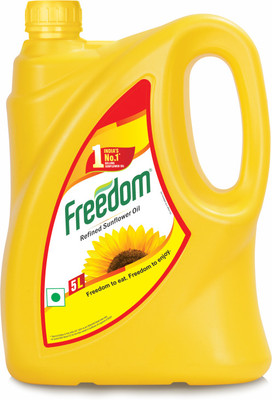 Freedom Refined Sunflower Oil Can(5 L)
