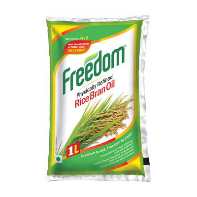 Freedom Physically Refined Rice Bran Oil(1 L)