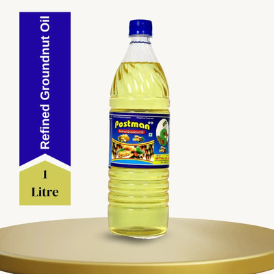 Postman Refined Groundnut Oil Groundnut Oil Plastic Bottle(1 L)