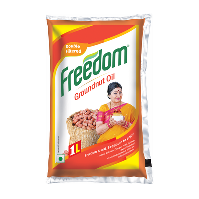 Freedom Double Filtered Groundnut Oil(1 L)