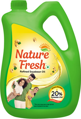 Nature Fresh REFINED Soyabean Oil Jar(4.2 kg)