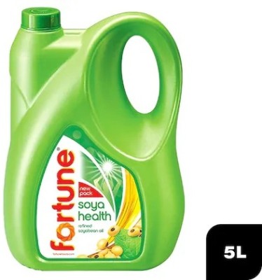 FORTUNE Refined Soyabean Oil Can(5 L)