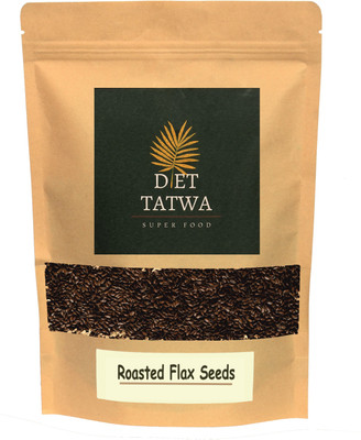 DIET TATWA Flax Seeds Roasted Flax Seeds(400 g)
