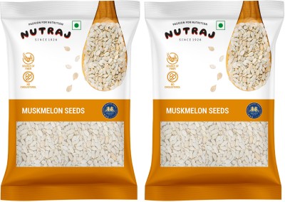 Nutraj Muskmelon Seeds 200g, Muskmelon Seeds For Eating, Kharbooja Seeds, Ready to Eat Muskmelon Seeds(100 g, Pack of 2)