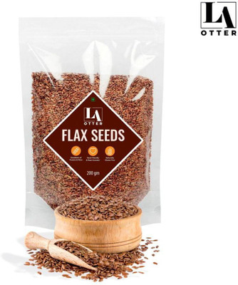 LA OTTER Flax Seeds Raw Brown Flax Seeds(200 g)