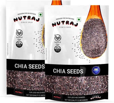 Nutraj Chia Seeds Chia Seeds(400 g, Pack of 2)
