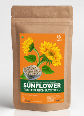 Trivang Sunflower Seeds for Eating | High in Protein and Fibers Sunflower Seeds(400 g)