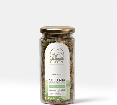 Ecotyl Organic Seed Mix (Watermelon, Sunflower, Pumpkin) Sunflower Seeds(200 g)