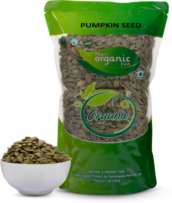 Pearl Organic Fresh PUMPKIN SEED Pumpkin Seeds(2 x 200 g)