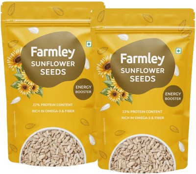 Farmley Premium Sunflower Seeds 400g Sunflower Seeds(400 g, Pack of 2)