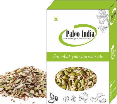 Paleo India Mix Seeds| Seed Mix| Mix Seeds for Eating| Chia Sunflower Flax Pumkin Seeds| Mixed Seeds(800 g)
