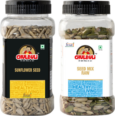 ppchulbuli Sunflower Seeds & Mixed Seeds Raw Delicious Seeds for Healthy Heart Sunflower Seeds, Mixed Seeds(2 x 100 g)