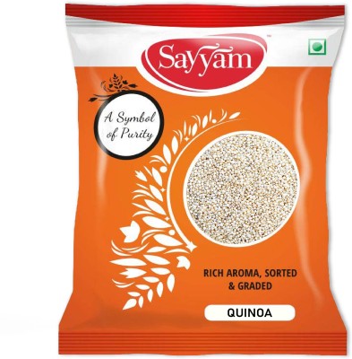 Sayyam White Quinoa Seeds | High Protein and Fiber | Gluten Free Quinoa Seeds(500 g)