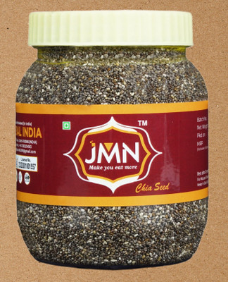 JMN Raw Chia Seeds for weight loss with Omega 3, Zinc & Fiber, Calcium Rich Chia Chia Seeds(200 g)