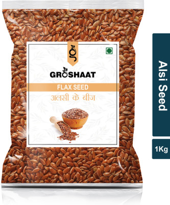 Groshaat Alsi (Flax Seed)- 1Kg Pack Brown Flax Seeds(1 kg)