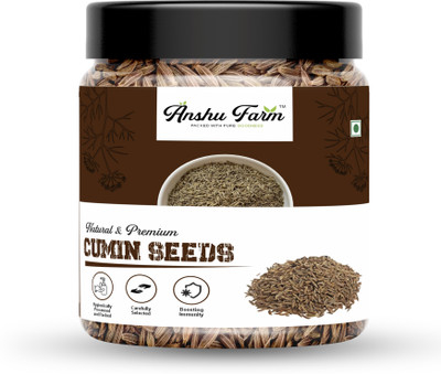 anshu farm Cumin Seeds | Natural Spice for Digestion | Aromatic & Flavorful Jeera Cumin Seeds(1 kg)