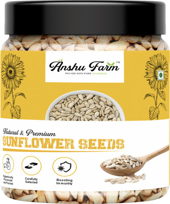 anshu farm Sunflower Seeds | Nutrient-Rich Superfood | Crunchy & Healthy Snack Sunflower Seeds(1 kg)