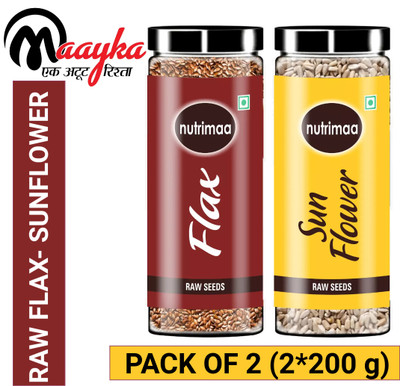Maayka - Ek Atoot Rishta Maayka - Premium Flax & Sunflower Seeds Mixed Seeds(2 x 100 g)