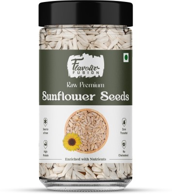 flavour fusion Premium Sunflower Seeds for Eating High in Protein and Fibers Sunflower Seeds(1 kg)