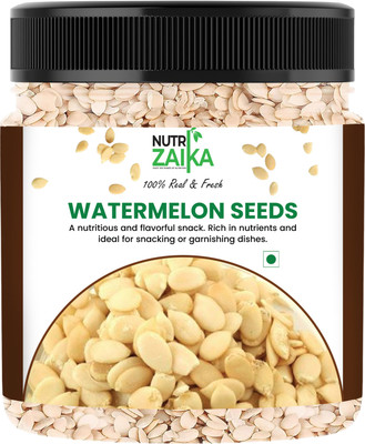 NUTRI ZAIKA Watermelon Seeds | Protein-Rich Superfood Snack | Roasted & Crunchy Watermelon Seeds(250 g)