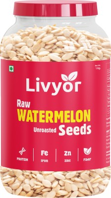 LIVYOR Watermelon Seeds for eating | Raw Magaj Watermelon Seeds(1 kg)