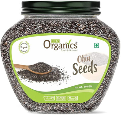 Hills Organics RAW CHIA SEEDS Chia Seeds(500 g)