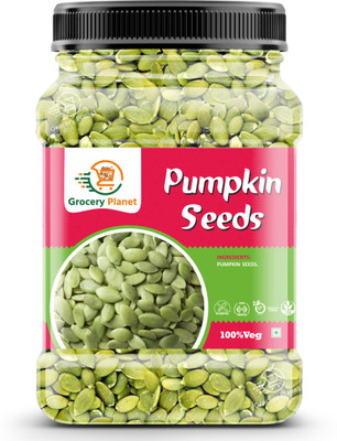 Grocery Planet Pumpkin Seeds | Vegan, Gluten-Free & Non-GMO | Energy & Nutrition Superfood Pumpkin Seeds(400 g)