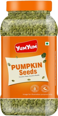 YUM YUM Roasted, Rich in Protein and Fiber, Immunity Booster seeds Pumpkin Seeds(1 kg, Pack of 5)