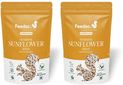 Feedsco Feedsco Sunshine Sunflower Seeds 250g Pack of 2 Sunflower Seeds(2 x 250 g)