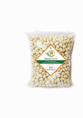 Grocery Planet Makhana, phool makhana, popped gorgon seeds, lotus seeds pop, fox nuts Lotus Seeds(Makhana)(100 g)