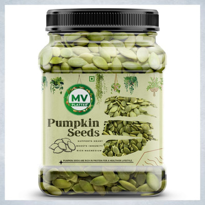 Mv platter Premium Pumpkin Seeds for Healthy Snacking For Immunity Booster Pumpkin Seeds(500 g)