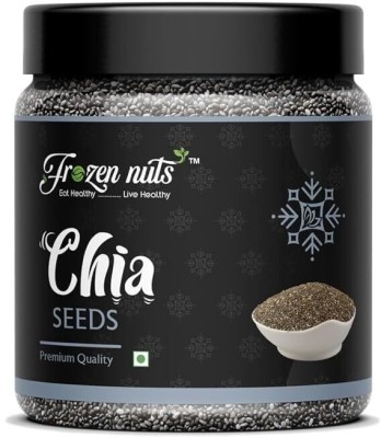 Frozen nuts Natural and Healthy Chia Seeds | Rich in Calcium, Protein & Fiber, Omega 3 Chia Seeds(250 g)