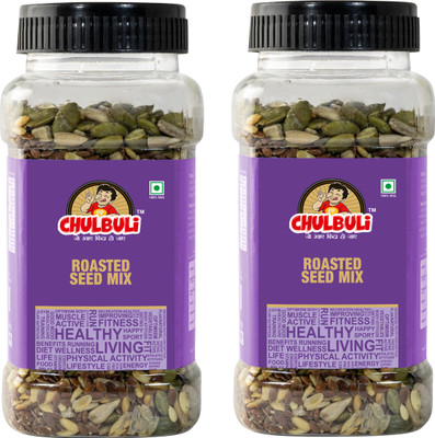 ppchulbuli Roasted Mixed Seeds Delicious Seeds for Healthy Heart Mixed Seeds(2 x 100 g)