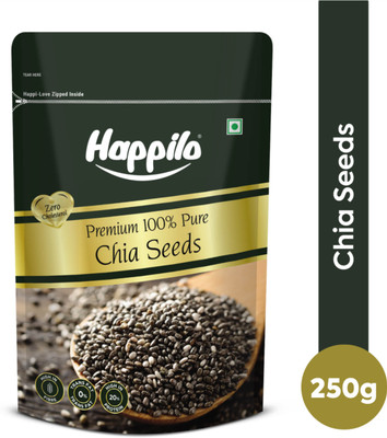 Happilo Premium Raw Authentic Chia Seeds(250 g)