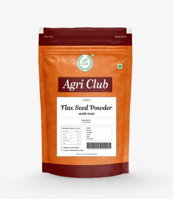 AGRI CLUB Flax Seed Powder 200gm, pouch Brown Flax Seeds(200 g)