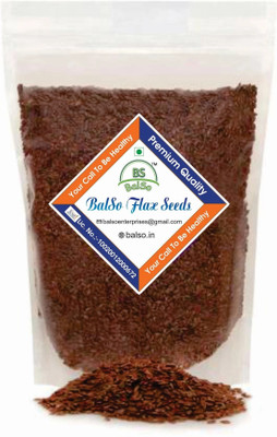 BalSo BS-Organic Flax Seeds Raw Superfood for Weight Loss (Alsi Seeds) (250 g) Brown Flax Seeds(250 g)
