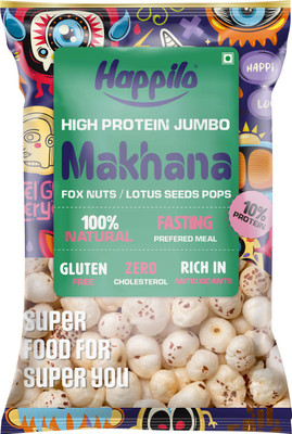 Happilo Premium Jumbo Fox Nuts (Phool Makhana) Phool Makhana(200 g)