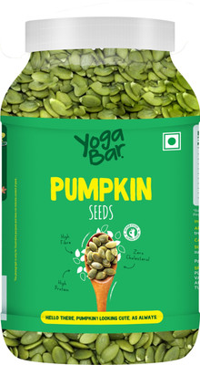 Yogabar Premium Pumpkin Seeds Jar Loaded with Fiber and Protein Rich Superfood Pumpkin Seeds(850 g)