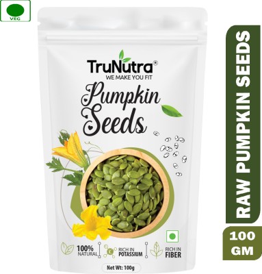 TruNutra Pumpkin Seeds For Eating, Rich In Fiber & Protein, Healthy & Nutty Snack Pumpkin Seeds(100 g)